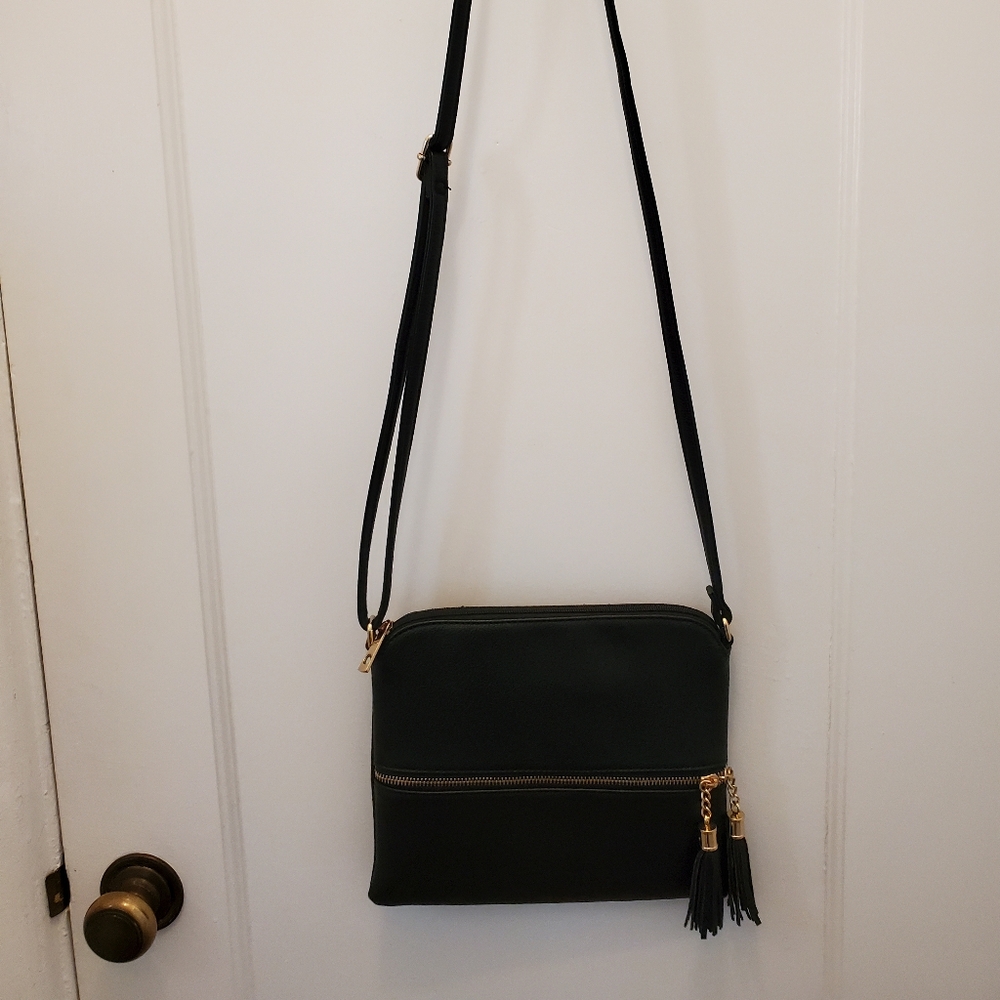 Elegant Black Crossbody Bag